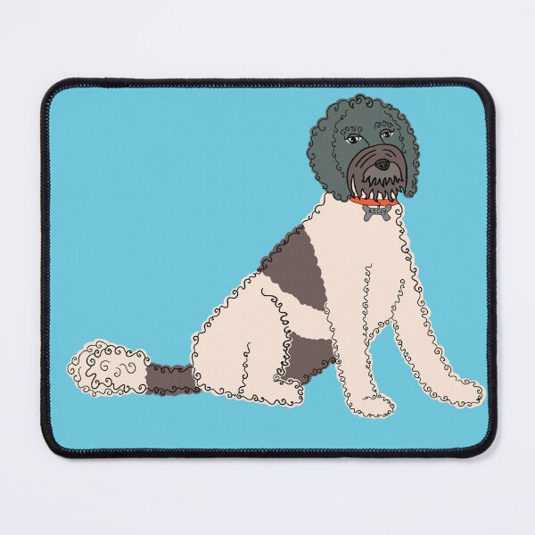 Item preview, Riley with Blue Background designed and sold by BeezieBjorn.