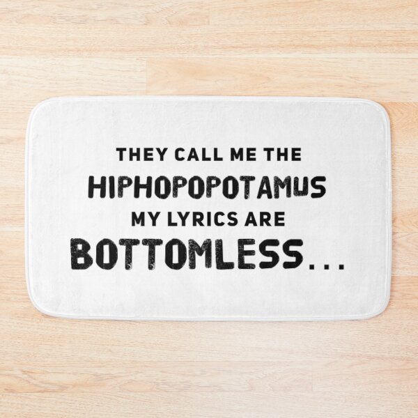 Item preview, My Lyrics are Bottomless (Black) designed and sold by UnicornPeeps.