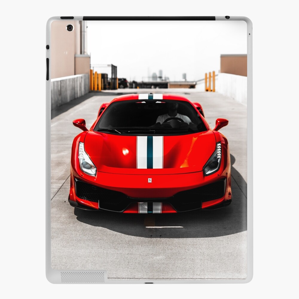 Ferrari Supercar 488 Pista / Stampa poster opera d'arte