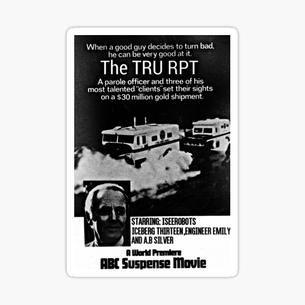 The TRU RPT Alpha Caper Sticker