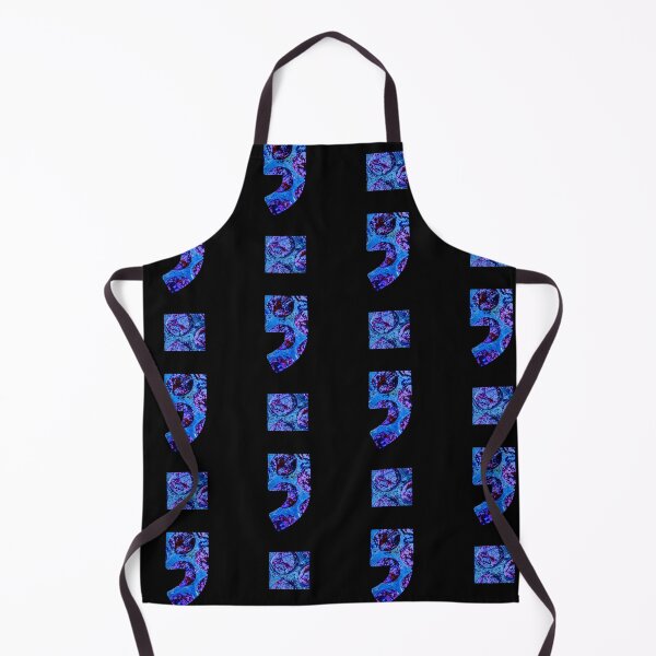 Item preview, Bright Blue and Pink Semicolon Survivor Symbol designed and sold by Grey Robinson.