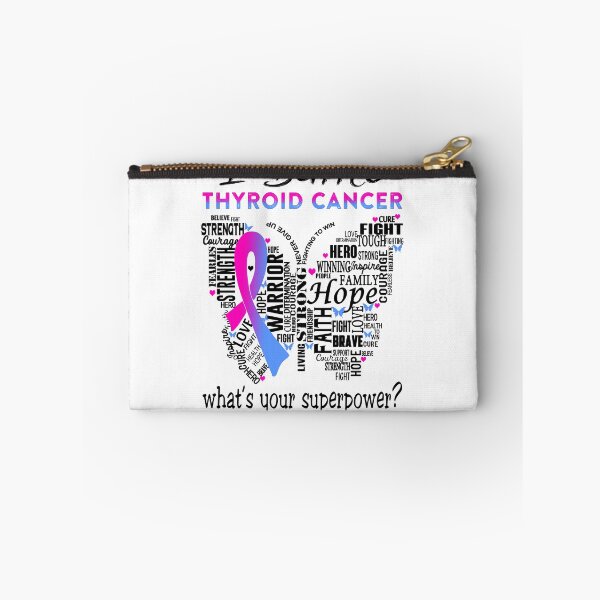 Item preview, Thyroid Cancer Warrior - I Battle Thyroid Cancer What is your Superpower? designed and sold by KirstybShop.