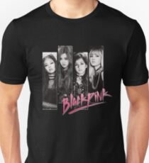 BLACKPINK Vintage Grunge T-Shirt Slim Fit T-Shirt