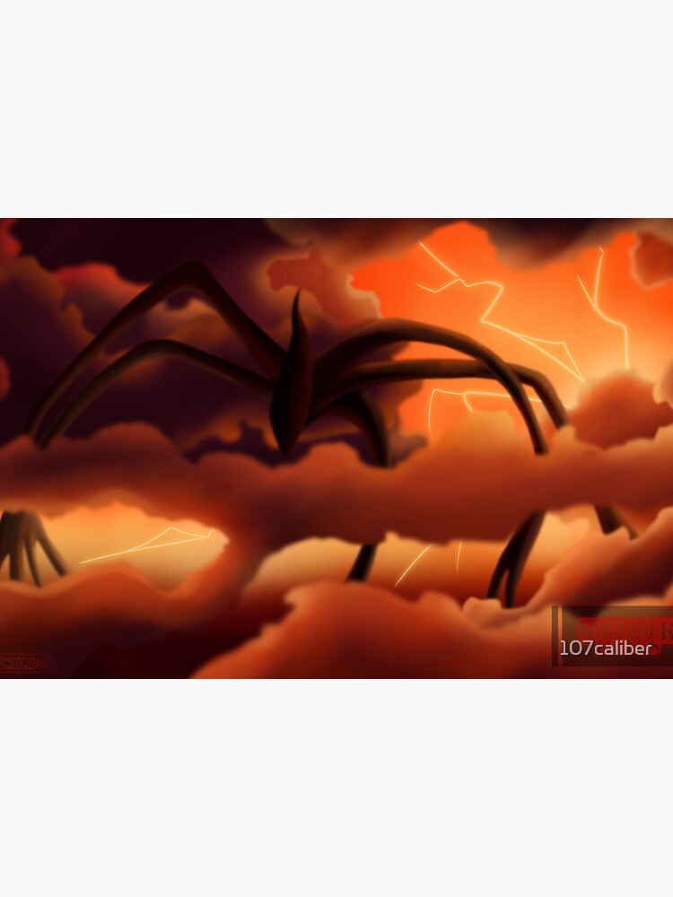 Stranger Things Shadow Monster by 107caliber