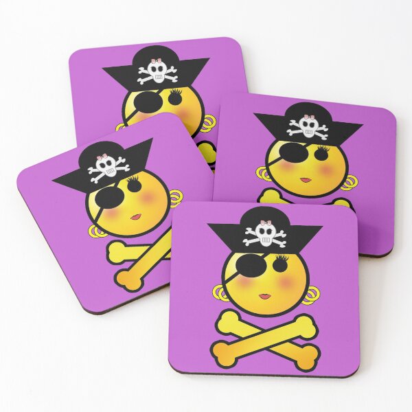 Item preview, Pirate Emoticon - Girly designed and sold by Gravityx9.