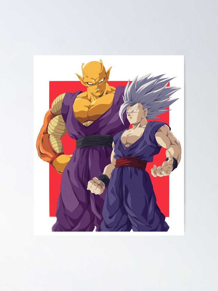 Gohan and Piccolo From Dragon Ball Super: Super Hero, inspired by that one  Cell Saga poster : r/dbz