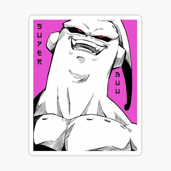 Goku Fusion Potara Fanart Sticker for Sale by SenzuBeanPlug