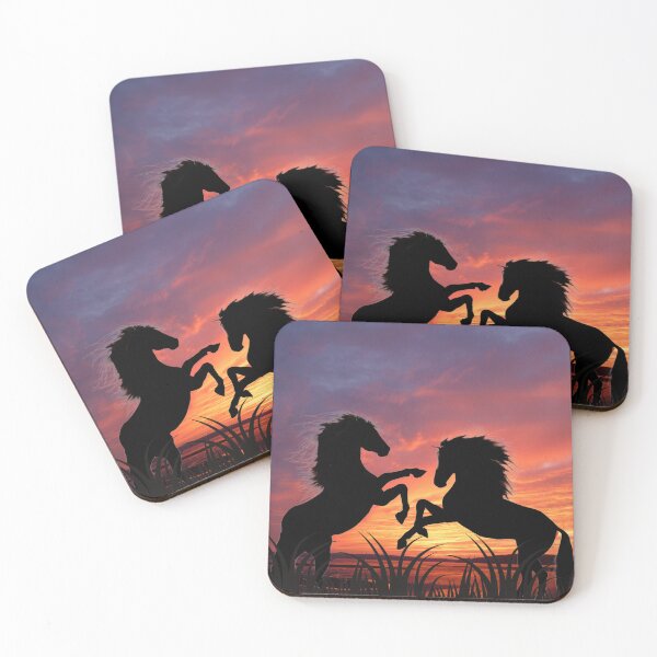 Item preview, Horses Sunset Ride N2 designed and sold by iziskosmos.