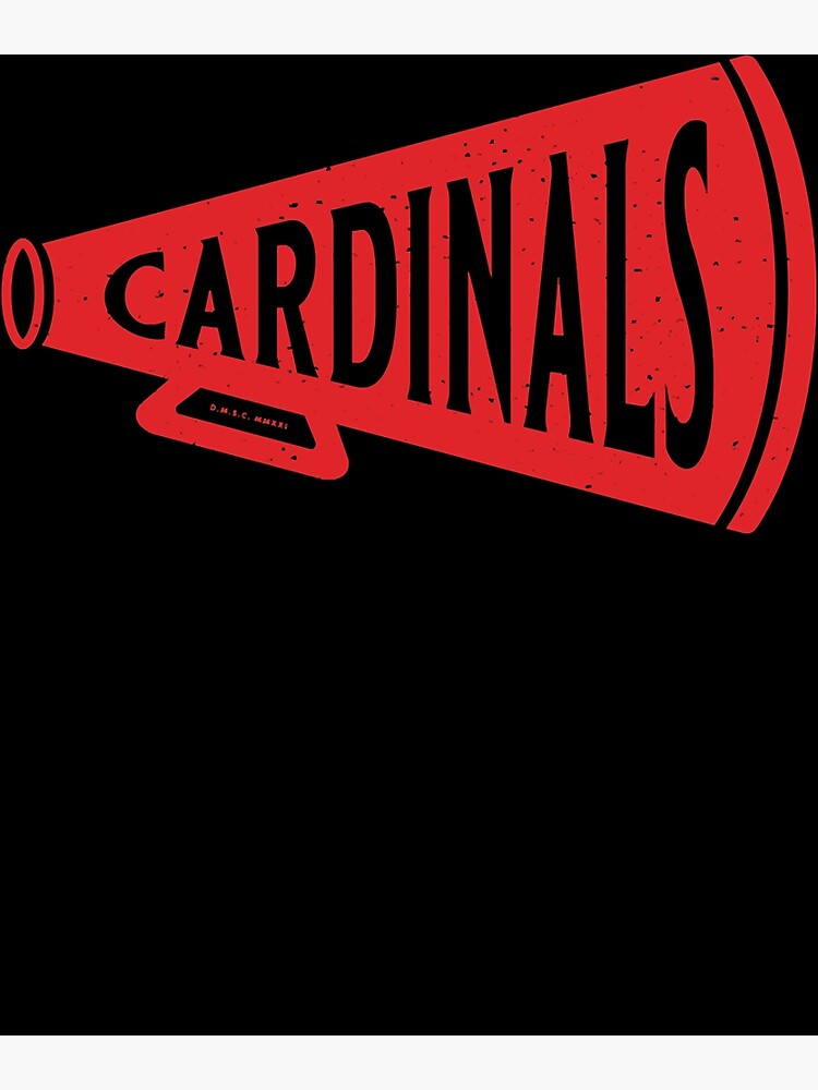 Vintage Megaphone - Arizona Cardinals (Red Cardinals Wordmark