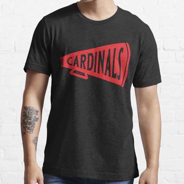 Vintage Megaphone - Arizona Cardinals (Red Cardinals Wordmark) Essential T- Shirt for Sale by StevHunter