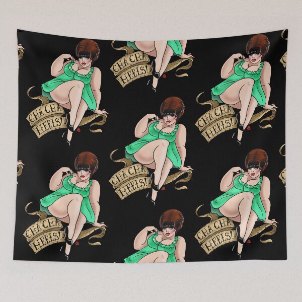 Item preview, Cha Cha Heels! - Dawn Davenport Pinup  designed and sold by JohnRamo371884.