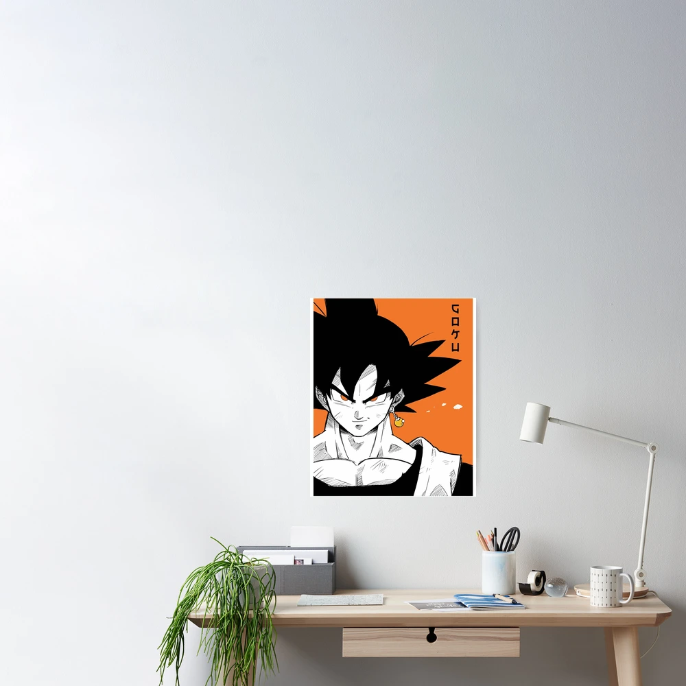 Goku Fusion Potara Fanart Sticker for Sale by SenzuBeanPlug