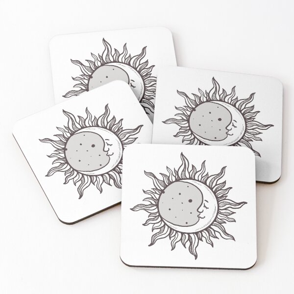Item preview, Tarot Moon And sun designed and sold by ReephShop ★★★★★.