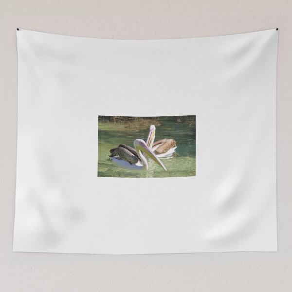 Item preview, Pelicans Swimming designed and sold by Jane Girardot.
