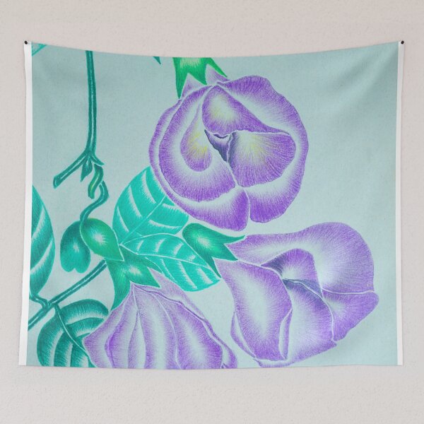 Item preview, Pea flowers designed and sold by pracha.