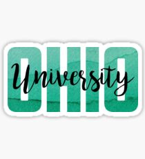 Ohio University, OU Sticker