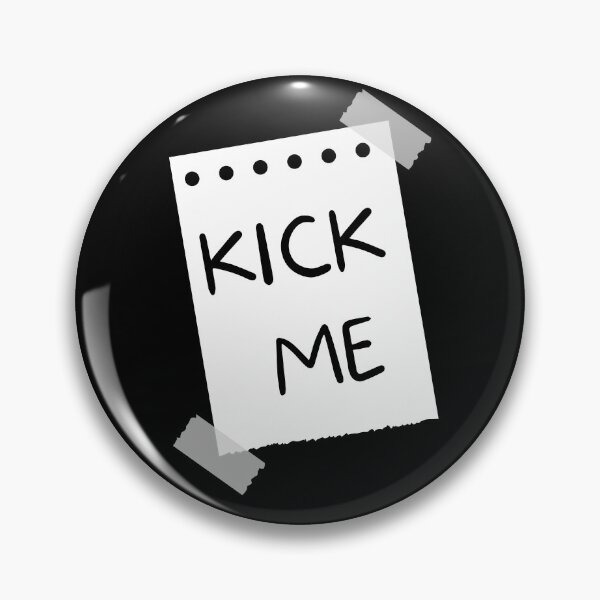 Item preview, Kick Me Sign - Back of Shirt Designs designed and sold by ExpressUrselfCo.
