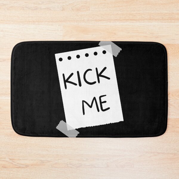 Item preview, Kick Me Sign - Back of Shirt Designs designed and sold by ExpressUrselfCo.