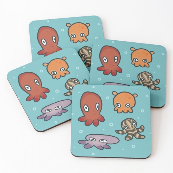 Item preview, Funny Octopi Guys designed and sold by DragonDecagon.