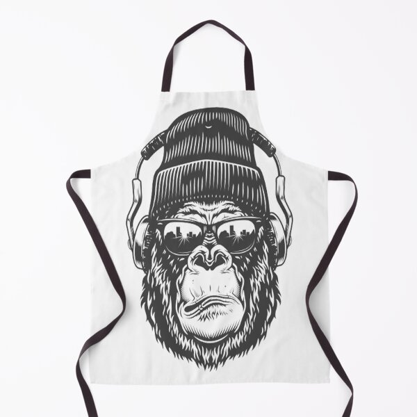 Item preview, Monkey - Banksy DJ Monkey Thinker with headphones designed and sold by NEL-BOX.
