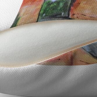 Alternate view of Arco Felice, Revisited Throw Pillow