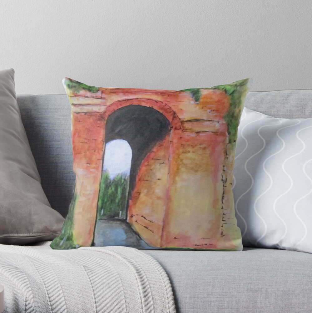 Arco Felice, Revisited Throw Pillow