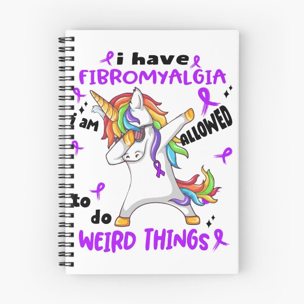 Item preview, Fibromyalgia Awareness Funny I have Fibromyalgia i'm allowed to do Weird Things! designed and sold by JanetShop809.
