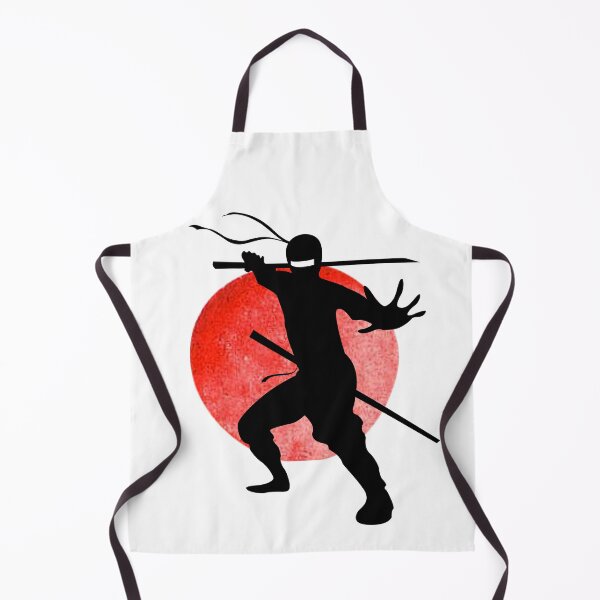 Item preview, Ninja Holding Sword Pose Minimalist Japanese Martial Art designed and sold by LoveSeasonz.