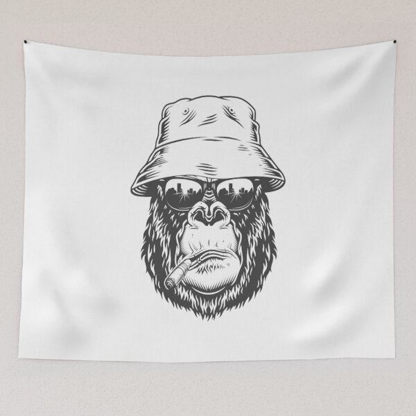 Item preview, Monkey - Monkey Smoking designed and sold by NEL-BOX.