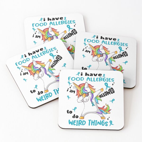 Item preview, Food Allergies Awareness Funny I have Food Allergies i'm allowed to do Weird Things! designed and sold by JanetShop809.