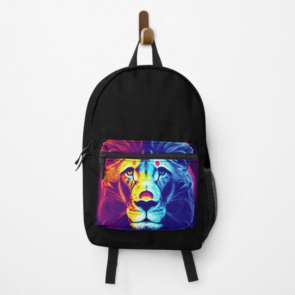Item preview, Psychedelic Lion Print designed and sold by ThePurpleMelon.