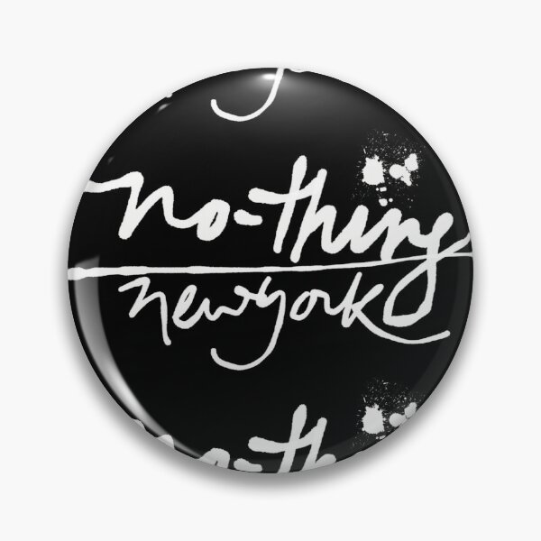 Artikelvorschau, no-thing new york script logo TM entworfen und verkauft von JohnnyArtPavlou.