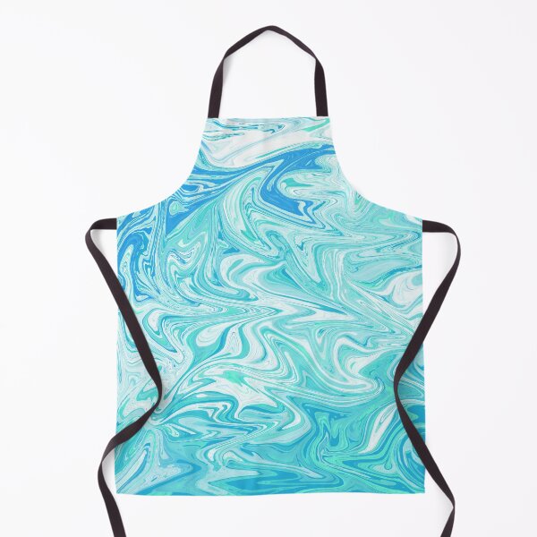 Item preview, Ocean liquid abstract swirl- beach vibes designed and sold by passing-through.