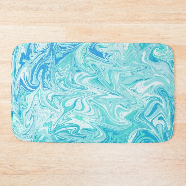 Item preview, Ocean liquid abstract swirl- beach vibes  designed and sold by passing-through.