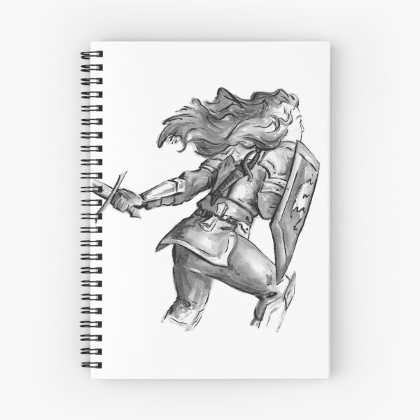 Item preview, Lady Knight in Battle designed and sold by Stephanie Haught.