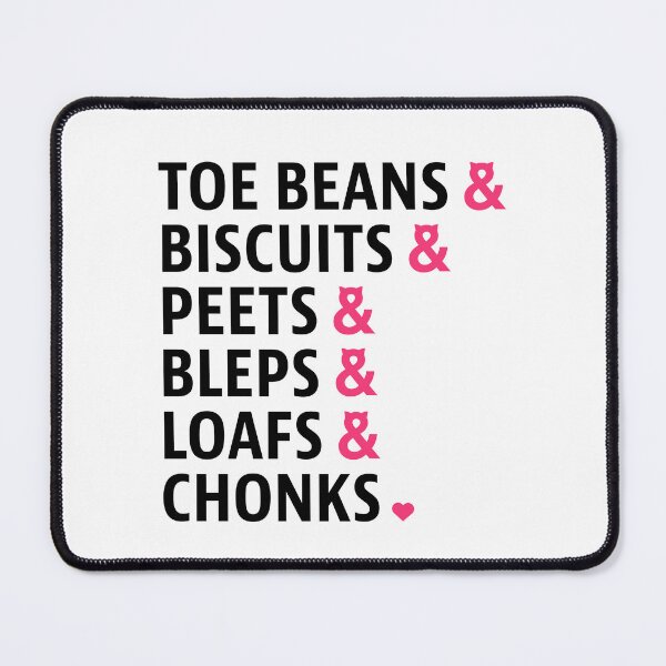 Item preview, Toe Beans Biscuits Peets Bleps Loafs Chonks designed and sold by Cute N' Nerdy Shop.