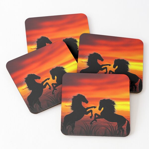 Item preview, Horses Sunset Ride N3 designed and sold by iziskosmos.