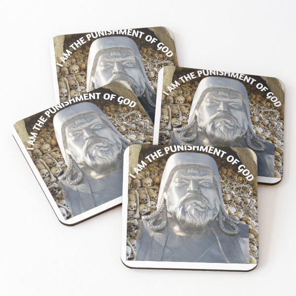 Item preview, Genghis Khan - I am the punishment of God designed and sold by DRJProds-Merch.