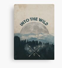 Into the Wild - Forest Art Canvas Print
