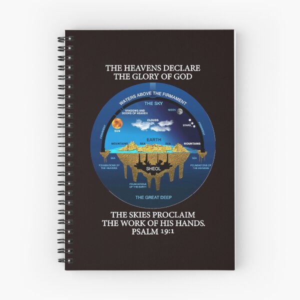 Item preview, Biblical Psalm 191 Flat Earth Anceint Hebrew Cosmology designed and sold by GricelVega.