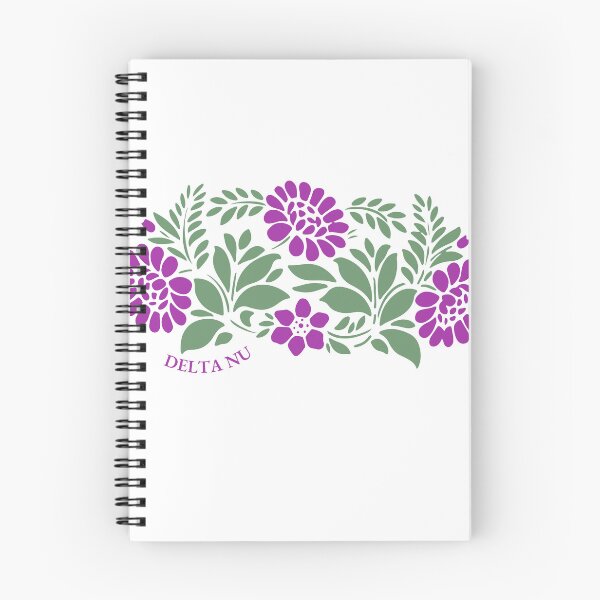 Item preview, Harding Delta Nu Flowers designed and sold by larajharper.