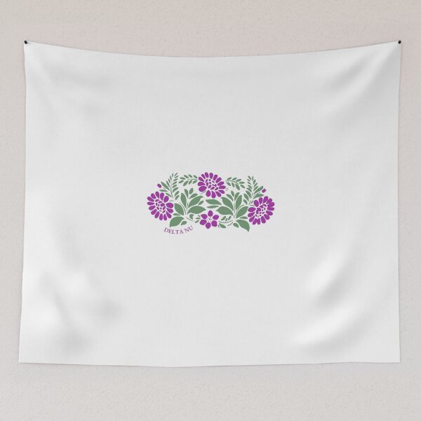 Item preview, Harding Delta Nu Flowers designed and sold by larajharper.
