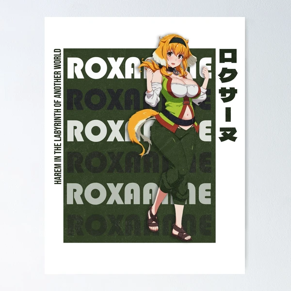  Harem in The Labyrinth of Another World Roxanne Anime Canvas  Art Poster Family Bedroom Posters Gifts 20x30inch(50x75cm): Posters & Prints