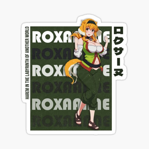 Roxanne Harem in the Labyrinth of Another World v3 Sticker for