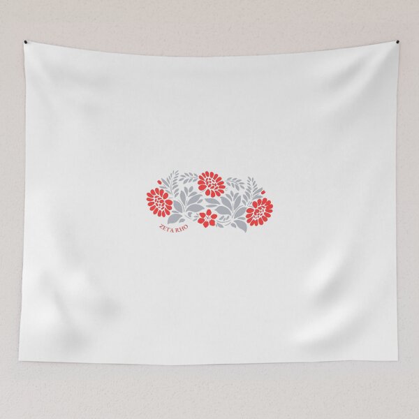 Item preview, Harding Zeta Rho Flowers designed and sold by larajharper.