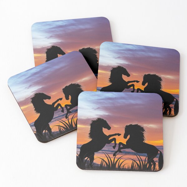 Item preview, Horses Sunset Ride N4 designed and sold by iziskosmos.