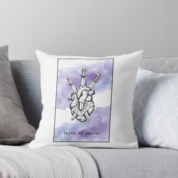 Item preview, three of swords  designed and sold by wanderingmoonco.