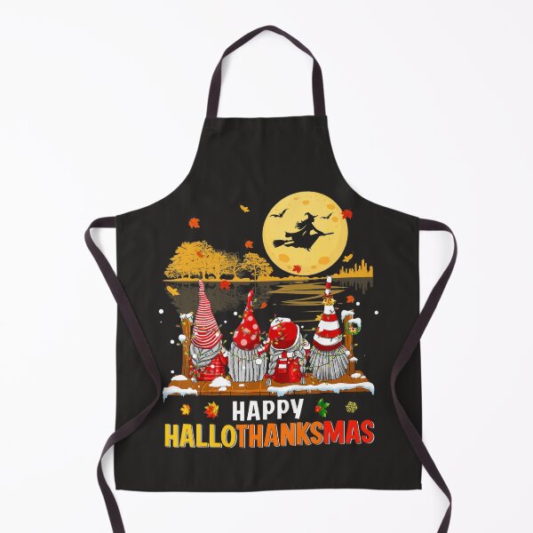 Item preview, Halloween Gnomes Happy HalloThanksMas Thanksgiving Christmas  designed and sold by wiltzmabertchs.