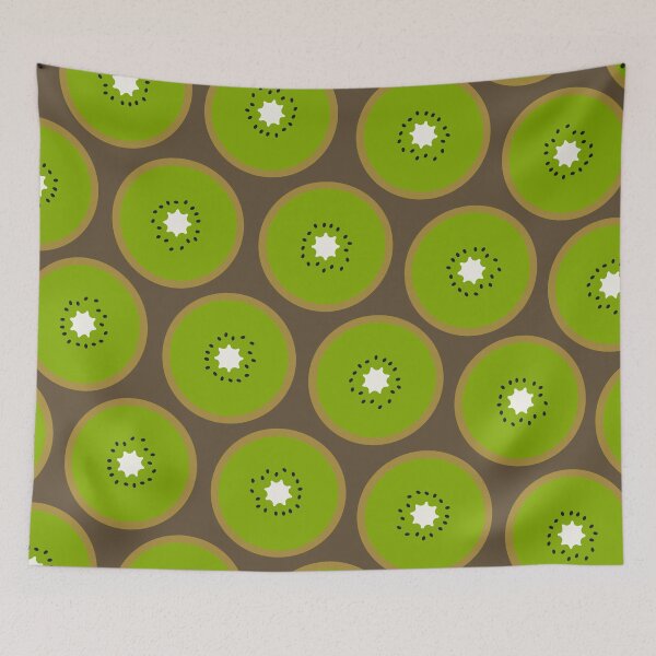 Item preview, Medium kiwi pattern 2 designed and sold by LemonCreamyyyy.