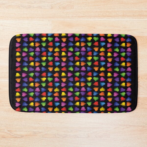 Item preview, Rainbow 3D Heart Wallpaper designed and sold by Genson.